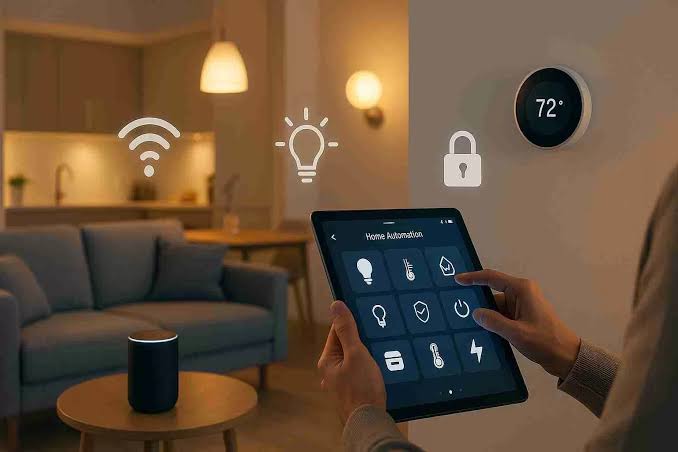 Smart home automation interior